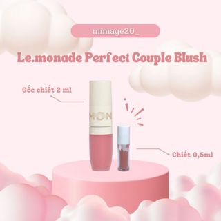 [ CHIẾT ] Má hồng kem Lemonade chiết 0,5ml chất kem mềm mịn dễ tán đủ màu