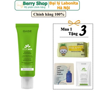 Kem dưỡng ẩm phục hồi dành cho da mụn Babe 50ml dành cho da dầu mụn