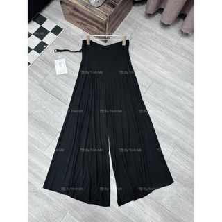 (TRINH MIT) Quần Ống Suông Rộng Bầu Cotton Lạnh Có Chun Chỉnh - Quần Bầu Thun Lạnh Mát