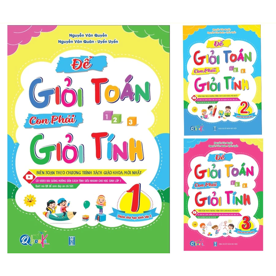 Sách - Để Giỏi Toán Con Phải Giỏi Tính - Cho học sinh lớp 1,2,3 [Chuẩn NXB]