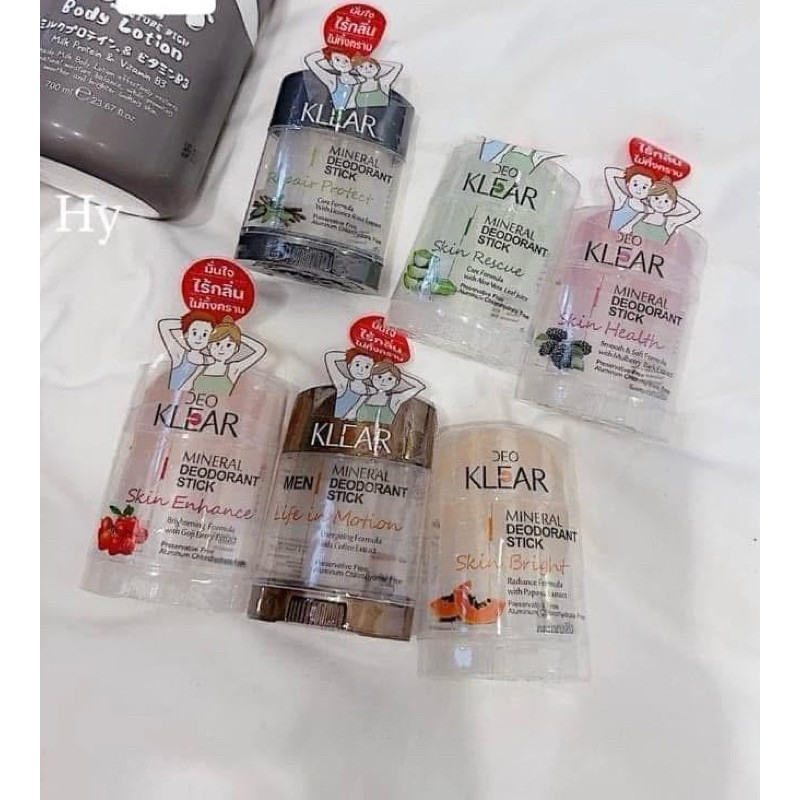 LĂN NÁCH ĐÁ KHOÁNG GRACE KLEAR THÁI LAN 70g