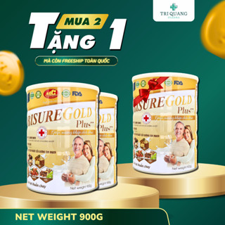 [Mua 2 Tặng 1] Sữa Obisure Gold Plus Giúp Xương Khớp Chắc Khoẻ Sữa Hạt Thuần Chay Cho Người Già 900g