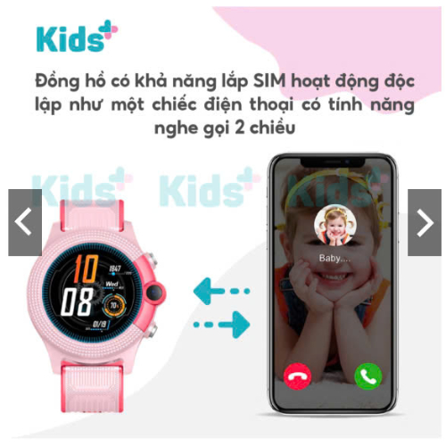 Đồng Hồ Thông Minh Trẻ Em Xiaomi MI KIDS D6, Lắp SIM 4G Nghe Gọi Video, Định Vị GPS Chính Xác, Chống Nước,Giám Sát Từ Xa | BigBuy360 - bigbuy360.vn