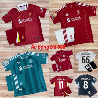 Áo Bóng Đá CLB Liverpool, Áo Đá Banh Liver 2025 - Chuẩn Mẫu Thi Đấu - Vải Gai Thái Cao Cấp