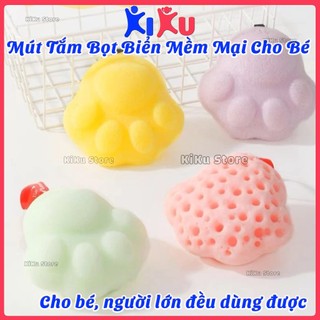  Bông Tắm Tạo Bọt Siêu Mềm Cho Bé – Tắm êm nhẹ sạch sâu tiết kiệm sữa tắm 