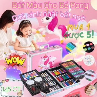  Bút Màu Cho Bé 82 Chi Tiết Quà Sinh Nhật Cho Bé Gái Hộp Màu 150 Chi Tiết Màu Nước Màu Chì Màu Lông Màu Sáp Vẽ Umena 