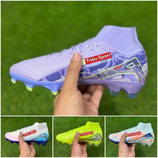 giày đá bóng mơ bờ lại 10 e lít FG bảng đẹp ( tặng tất + túi rút + hộp )