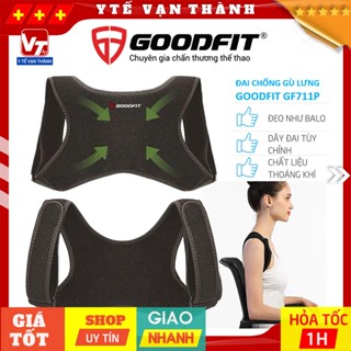 ✅ Đai Chống Gù Lưng GoodFit GF711P | đai định hình cơ thể chất liệu bền, thoáng khí -VT1262