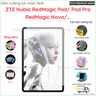  Kính cường lực và Dán màn hình ZTE RedMagic Tablet 3 Pro  Nubia Red Magic Nova gaming  Pad Pro 2025  Astra Gaming 9.06 