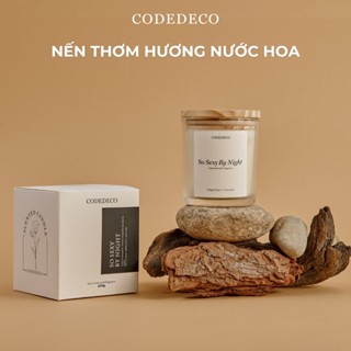  Nến thơm hương nước hoa CODEDECO 105g 205g - 3 tầng hương Nhẹ nhàng Sang trọng Thanh lịch 