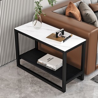 Bàn cafe Bàn trà 2 tầng Kệ tab gỗ đầu giường cho phòng ngủ Bàn để cạnh sofa nhỏ gọn