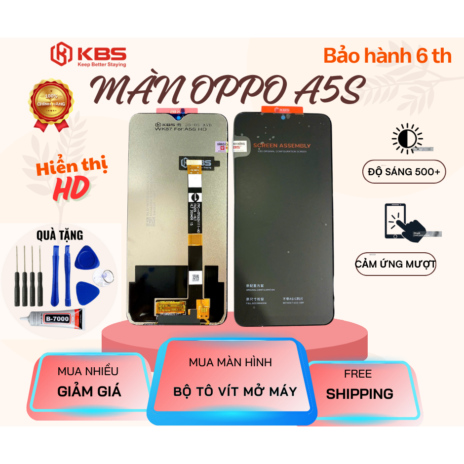 Màn hình A5S oppo KBS chính hãng