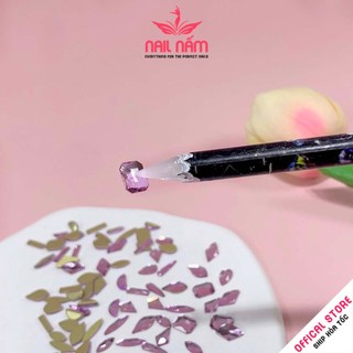 Combo 5 cây bút chấm đá bằng sáp cao cấp đính đá nail