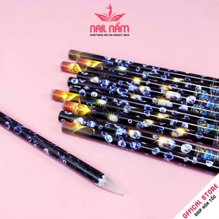 Combo 5 cây bút chấm đá bằng sáp cao cấp đính đá nail