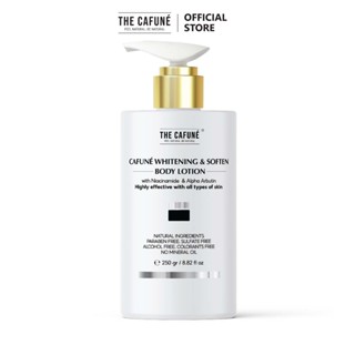 Kem Body Dưỡng Trắng Da The Cafuné Bản Nâng Cấp kết cấu lotion, Thẩm Thấu Nhanh, Không Bết Rít 250g