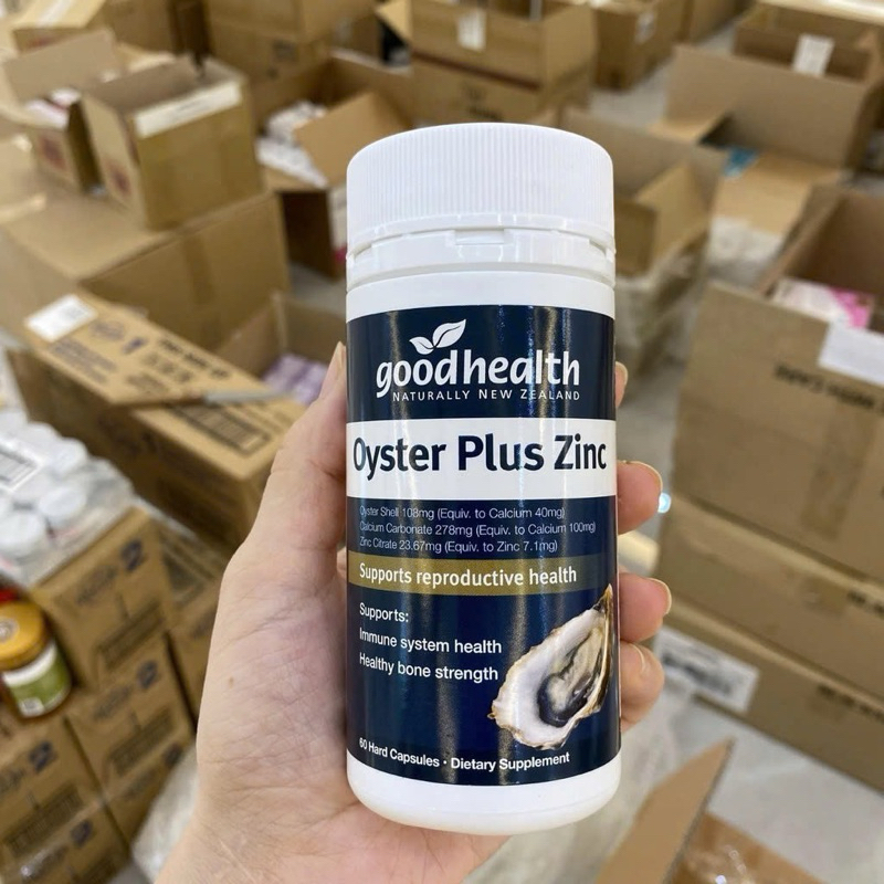 viên uống Hàu Cao Oyster plus Zinc Goodhealth 60 viên