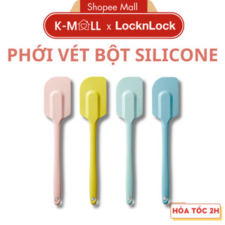 Phới vét bột silicone Lock&Lock CKT223 dụng cụ lật đồ ăn chịu nhiệt chuyên dụng - K-MALL