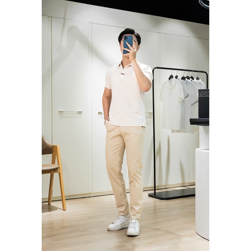 Áo polo nam TORANO CANNES POLO trơn logo ngực, Chống Nhăn, Thoáng Khí, Thiết Kế Trẻ Trung GSTP066 | BigBuy360 - bigbuy360.vn