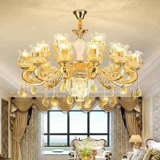 Đèn Chùm Đèn Chùm Thả Trần Cổ Điển Chao Hoa Ly 461/15 Sang Trọng Trang Trí Phòng Ngủ Phòng Khách_ĐÈN ITALY