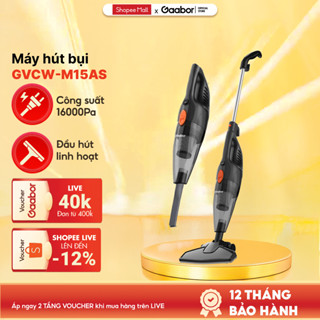 Máy hút bụi cầm tay 2in1 Gaabor GVCW-M15AS lực hút mạnh 16000PA tháo lắp tiện lợi gia đình nhỏ gọn