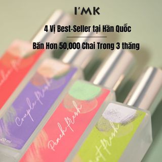 Xịt Thơm Miệng Vị Đào Tươi I'MK Lưu Hương 1 Giờ Cho Hơi Thở Lôi Cuốn Người Ấy Hoàn Toàn Từ Thiên Nhiên An Toàn Khi Nuốt