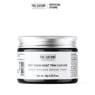 Bột than hoạt tính trắng răng Nhật Bản Cafuné - Giúp trắng răng loại bỏ mảng bám, tẩy vết ố vàng cho răng hiệu quả 60g