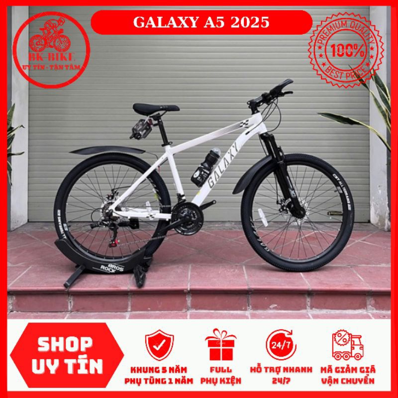 Xe Đạp GALAXY A5 2025 Quốc Dân • Khung nhôm, Shimano 21 tốc độ, moay-ơ 4 bạc