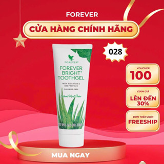 Kem Đánh Răng Forever Bright Toothgel #028FLP – Lành Tính, Ngừa Viêm Lợi, Hơi Thở Thơm Mát. Tuýp 130g