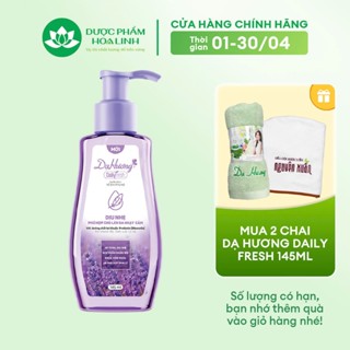 {MỚI} Dung dịch vệ sinh Dạ Hương Daily Fresh Dịu nhẹ - Phù hợp cho DA NHẠY CẢM 145ml