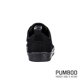 Giày PP Classic Màu Full Đen Cổ Thấp Nam