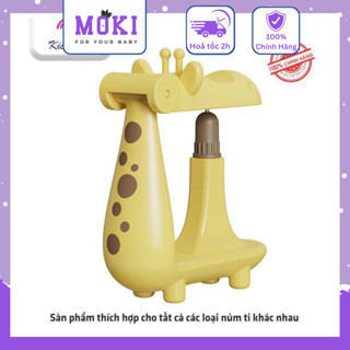 Đục lỗ núm ti Kichilachi, dụng cụ đục núm ti bình sữa cho bé hàng chính hãng size S M L Moki Store