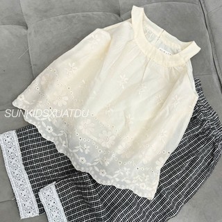 Set bộ Sofia bé gái sát nách phối quần dài