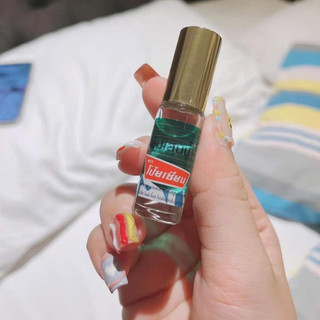 Dầu lăn núi Poy Sian Thái Lan 5ml, Dầu gió lăn thảo dược - tinh dầu bạc hà nội địa Thái Lan