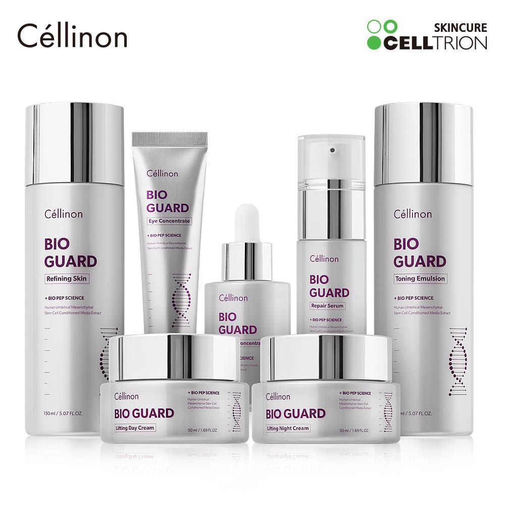 Bộ Chăm Sóc Da Nâng Cơ 7 Bước Celltrion Cellinon Bio-Guard | 7 Step Lifting Skincare Set