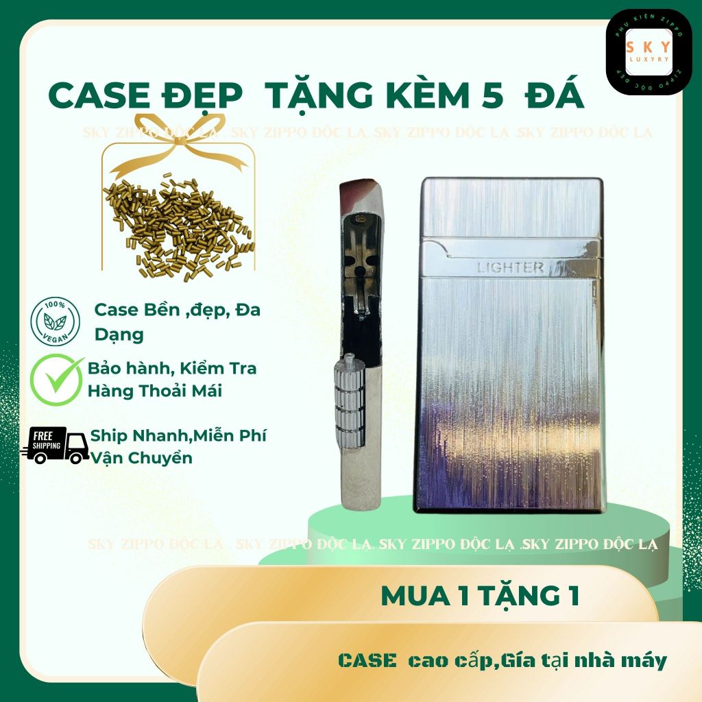 Case Dupont độc lạ,Bạc xước sịn ,tặng 5 đá zippo (DPBACXUOCX)) Không Bao Gồm Nhiên Liệu