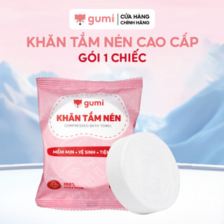 Khăn tắm nén du lịch dùng 1 lần vải cotton 100% siêu dai, siêu mềm không gây kích