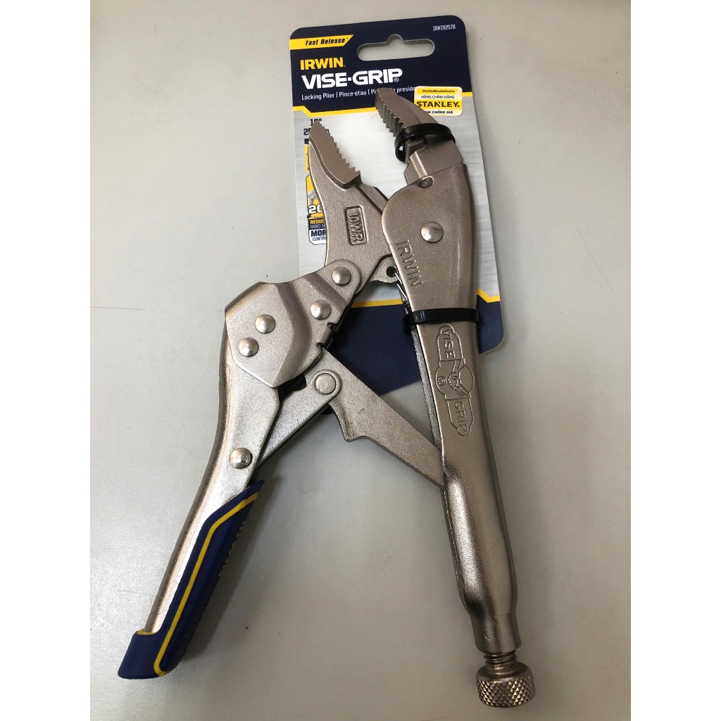 Kìm bấm khoá tự động 10" 250mm IRWIN IRHT82578 - Kìm bấm trợ lực 250mm 10" IRWIN