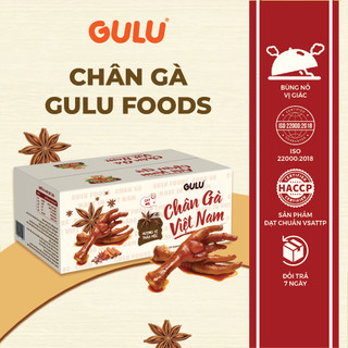  Hộp 10 Chân Gà Có Xương Gulu Foods Đồ Ăn Vặt 