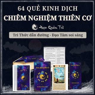 Bộ Bài 64 Quẻ Kinh Dịch - Chiêm Nghiệm Thiên Cơ | Thẻ Bài (64 Lá) Đạo Quân Tử