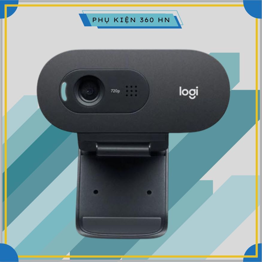 Webcam Logitech C505e HD 720P - Hàng Chính Hãng