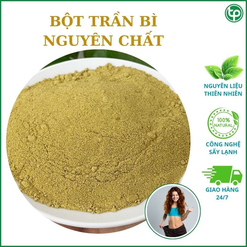 [Túi lớn loại 500gram] Bột trần bì nguyên chất Tấn Phát - Hàng công ty chất lượng cao