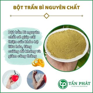 [Túi lớn loại 500gram] Bột trần bì nguyên chất Tấn Phát - Hàng công ty chất lượng cao
