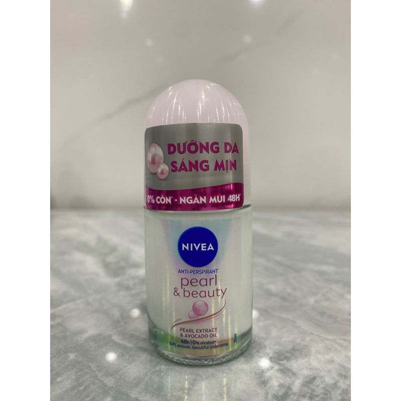Lăn khử mùi Nivea Pearl & Beauty Ngọc trai chai 25ml