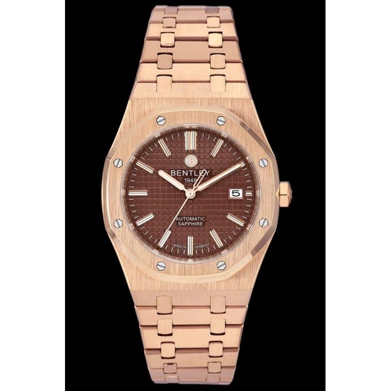 [Chính Hãng 100%] Đồng Hồ Nam Bentley BL2416 -151 (2416) Máy Cơ (Automatic) Kính Sapphiare Siz 41mm 