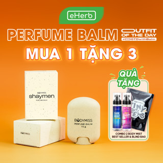 [MUA 1 TẶNG 3] Nước Hoa Khô Nam Nữ Unisex Tiện Lợi Hương Thơm Nhẹ Nhàng Đi Học Đi Làm BODYMISS 15g