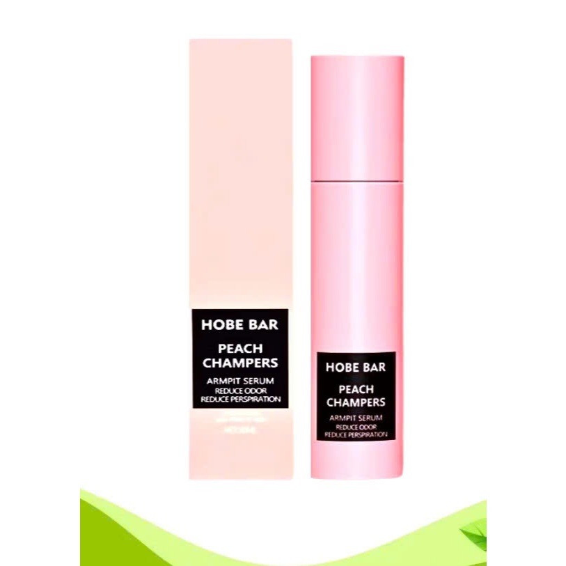 Kem tẩy lông và Lăn Khử Mùi HOBEBAR Hương Đào 20ml Ngăn Tiết Mồ Hôi Giúp Da Sáng Và Khô Thoáng