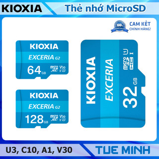  Thẻ nhớ MicroSD KIOXIA Exceria G2 U3 V30 100MB s 
