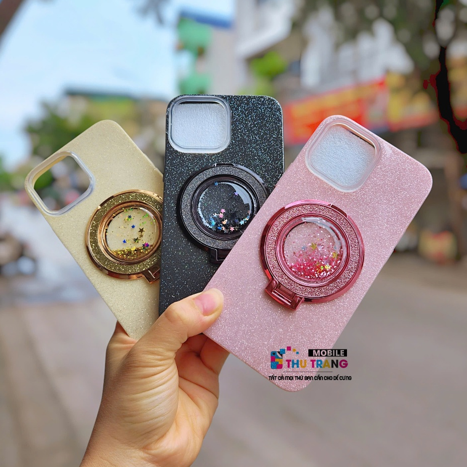 Ốp nhũ gắn iring IP 16 Pro Max IP 15 Pro Max IP 14 Pro Max IP 13 Pro Max IP 12 Pro Max IP 11 Pro Max