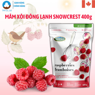 [Hà Nội] Mâm xôi đỏ đông lạnh Snowcrest 400g nhập khẩu Canada Date 18.03.2026