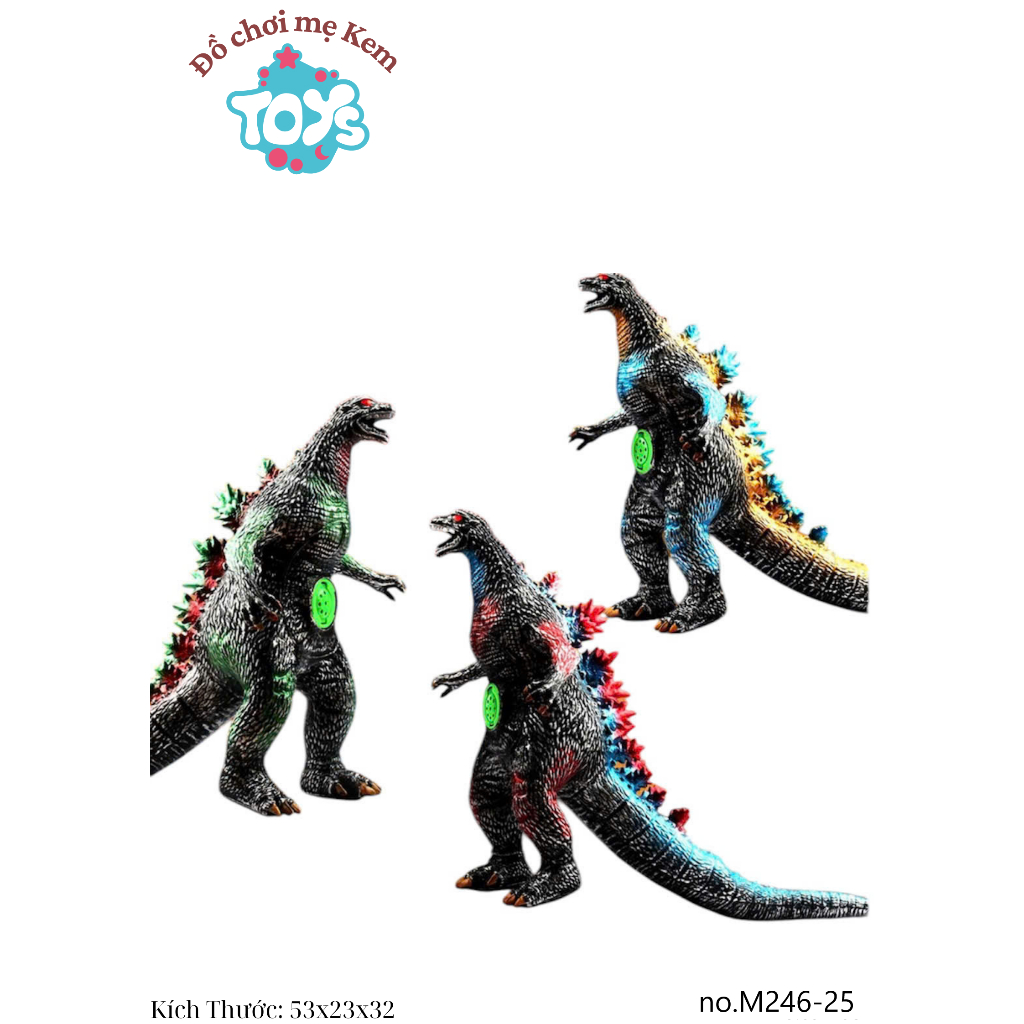 Godziila size đại, khủng long size đại, đồ chơi mô hình quái vật Godzilla, khủng long bạo chúa, khủn